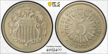 1866 5C Rays PR62