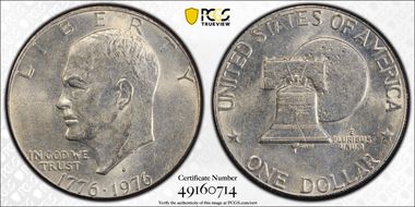 1976-D $1 Type 2 MS62