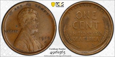 1909-S VDB 1C VF35BN