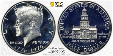 1976-S 50C Silver PR66DCAM