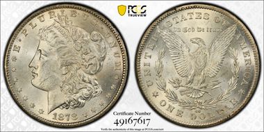 1878-CC $1 MS62