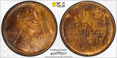 1912 1C PR63RB