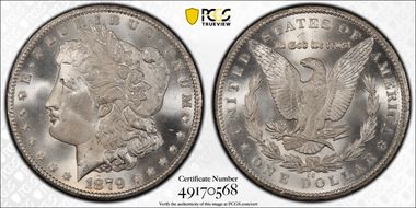1879-CC $1 MS66+