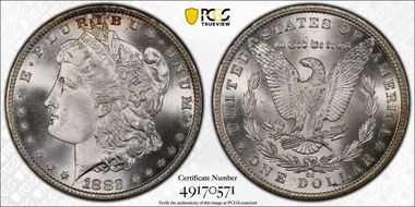 1882-CC $1 MS67+
