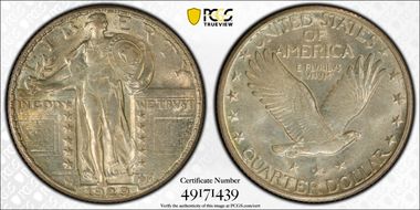 1929 25C MS63