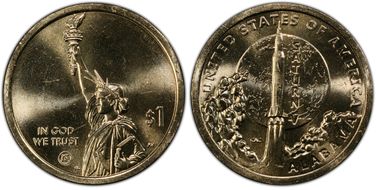 2024-D $1 American Innovation AL Saturn V Pos. B MS65