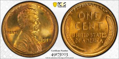 1918 1C MS65+ RB