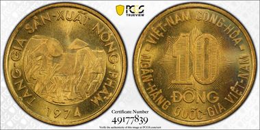 1974 10 Dong F.A.O. MS66