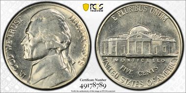 1958-D/D 5C D/ Inverted D FS-501 MS65