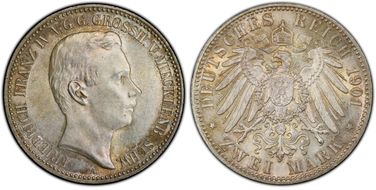 1901-A 2 Mk J-85 MS63