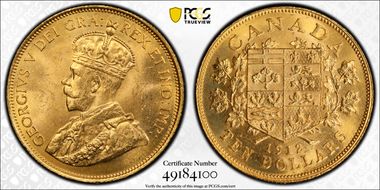 1912 $10 MS63