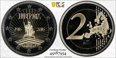 2016 € 2 Easter Rising Centenary PR68DCAM