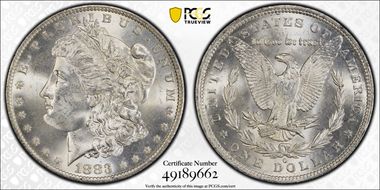 1883-O $1 MS63