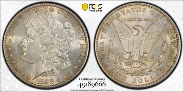 1898-S $1 MS62