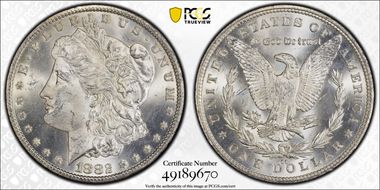 1882-CC $1 MS64