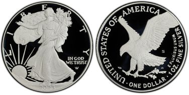 2023-S $1 Silver Eagle PR69DCAM