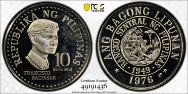 1978-FM 10 Sen PR68DCAM