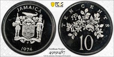 1974-FM 10C PR64DCAM