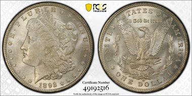1892-O $1 MS64