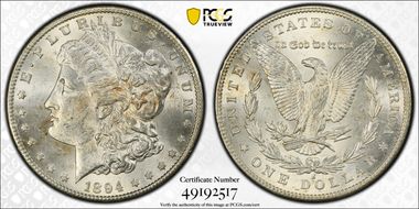 1894-S $1 MS62
