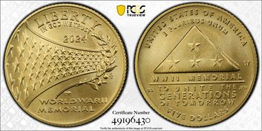2024-W $5 Greatest Generation MS70