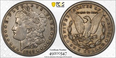 1893-CC $1 VF35