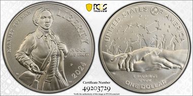 2024-P $1 Harriet Tubman First Strike MS70