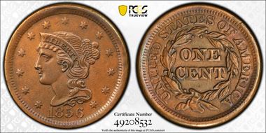 1856 1C Upright 5 N1BN