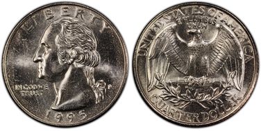 1995-P 25C MS64