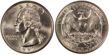 1997-P 25C MS66