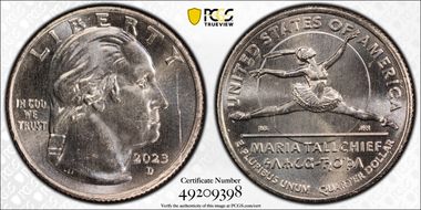 2023-D 25C Maria Tallchief N1