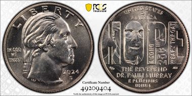 2024-S 25C Rev. Dr. Pauli Murray MS66