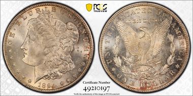 1894-S $1 MS64