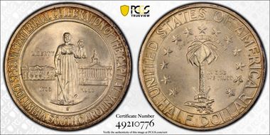 1936-S 50C Columbia MS67