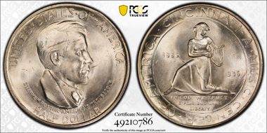 1936-D 50C Cincinnati MS66