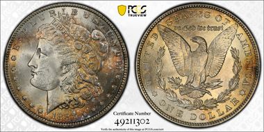 1887 $1 MS63