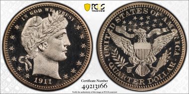 1911 25C PR67CAM