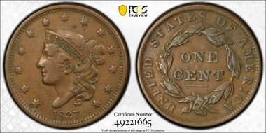 1837 1C Beaded Cords XF40BN