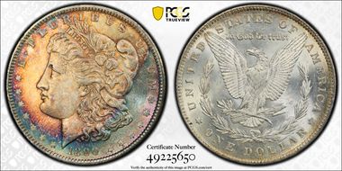 1890 $1 MS63