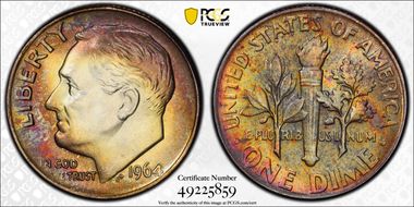 1964 10C MS65