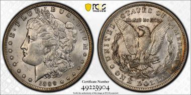 1889-O $1 MS62