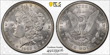 1902 $1 MS61