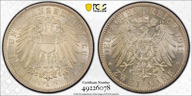 1912-A 2 Mk J-81 MS64