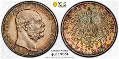 1901-A 2 Mk J-142 AU58