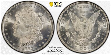 1880 $1 MS65