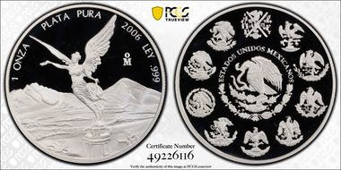2006-Mo Onza Libertad Ag PR69DCAM
