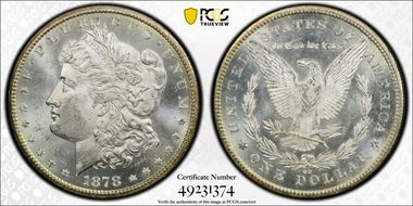 1878-CC $1 MS63