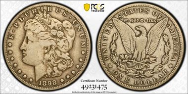 1898-S $1 F12