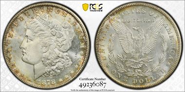 1878-S $1 MS65