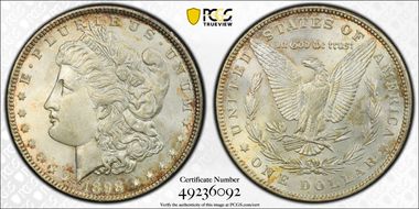 1898 $1 MS65